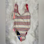 Maaji NWT Paradise Postals Claire Low Back One Piece Swimsuit Reversible Photo 10