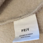 Priv Coco Coatigan Cozycore Open Front Cardigan Ecru Cream Sz Medium Photo 8