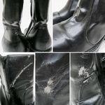 No Boundaries Vintage 90s  Black Chunky Heeled Boots - Erin Photo 14