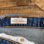 Levi's Levi’s Dark Wash Denim Cut Off Ribcage High Rise Shorts Button Fly Size 26 Photo 2