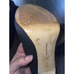 NIB Inc International Concepts Black Seduce 4"Heel Almond Toe Shoes~8M S Photo 6