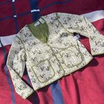 Disney NWT  Bambi Thumper Green Cotton Quilted Jacket Button Flower
Women’s L Photo 0