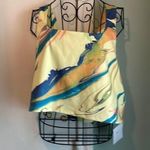 Nike Yellow Sportswear Air Cropped Tank Top XL Photo 0
