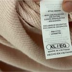 Soybu  Light Pink Mock Neck Waffle Long Sleeve Top Coquette Dollete Feminine Photo 4