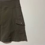 Athleta  Oasis Olive Green Cargo Skirt with Shorts Skort Size XXS Photo 3