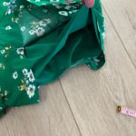 Ann Taylor Loft Women’s Green Floral Romper Size 2 Photo 6