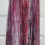 Covington  Women's Black Grey Pink Orange Maxi Summer‎ Dress Rope Neckline Size M Photo 0