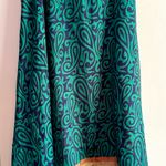 Reversible Wrap Around Skirt Green Size none Photo 0