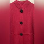 Kenar  burgundy
coat 100%lambs wool Photo 5