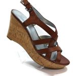 Marc Fisher SS1345 EUC Cork Wedge Sandals size 10M Photo 3