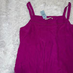 Loft NWT Womens  Tank size Petite XXL Purple Summer Lightweight Top cute oversize Photo 1