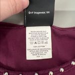 Harley Davidson Studded Baby TShirt Burgundy Size Large Red Photo 3