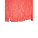 No Boundaries  Neon Orange Burnout Zip Up Hooded Athletic Top Size Large 11-13 Photo 2