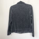 Croft & Barrow Grey Velour Full Zip Track Jacket ~ Athleisure ~ Size M Photo 1