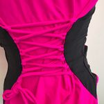 Y2K Pink Fitted Zip Front Bathing suit Size undefined Photo 3