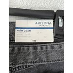Arizona  Jean Co Mon Jean Highest-Rise Semi - Relaxed Fit Womens Size 11 Photo 3