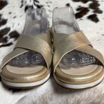 Cole Haan  Mira Sandal Gold Sandals Size 8.5 EUC B15 Photo 3