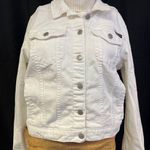 Calvin Klein Jeans Women's White Denim/Jean Jacket Sz L SKU 5052 Photo 0