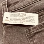 NEW Juniors Size 7 Arizona Jeans Shortie Black Shorts Frayed Denim 2.5" Inseam Photo 12