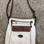 BOC Born Concept Crossbody Handbag Cream Brown Zip Top Organizer‎ Purse Bag Photo 0