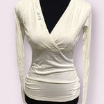 NFL  NY Jets All Sports Couture Shimmer V Neck Long Sleeve Tee Size XS Photo 1