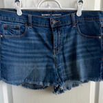 Old Navy  Blue Jean Shorts with Frayed Hem - Boyfriend Photo 0
