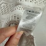 City Chic  Crochet Open Knit Swimsuit Coverup Womens 22 Mini Dress Sheer Beachy Photo 7