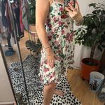 Anthropologie Layla Floral Sleep Dress White Pink Size Small Photo 2