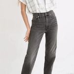 Madewell Women's Jeans, 32, Dark Gray The Perfect Vintage Straight Jean in Cosne Photo 0