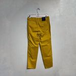 Gap  Mustard Yellow Girlfriend Chino Stretch Mid Rise Pants Sz 2 NWT Photo 10