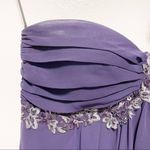 XScape by Joanna Chen Purple Mini Dress Photo 5