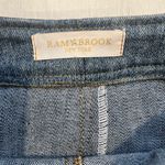 Ramy Brook Denim Jean Oliver Tweed Skort Shorts Skirt Woven Raw Hem Small Photo 4