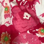 Lilly Pulitzer  hot pink floral skirt woman size 8 lined cotton 16” long Photo 2