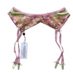 For Love & Lemons Victoria's Secret Lace Strawberry Garter Belt Pink Medium Photo 1