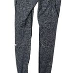Lululemon Fast Free Leggings Stretch Frozen Fizz White Black Nulux Women Size 4 Photo 2