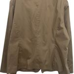 Sandro NEW  Single Button Tan Lightweight Blazer Capsule Career Old Money Chic 2X Photo 6