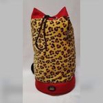 Plush Backpack Wild Nici‎ Soft Furry leopard Nici Yellow Photo 1