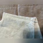 Salanta Cropped Sleeveless Top Size Medium 6 White Tank Bridal Photo 6