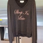 Wildfox ππ Sleep In Late Baggy Beach Jumper Photo 6