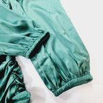 MORE TO COME Blaire Mini Dress in Teal Large Photo 4