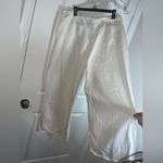 Missguided Plus White Zipper Tactical Cargo WideLeg BaggyLounge Pants Pockets 18 Photo 7