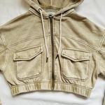 Urban Outfitters β
UO Yogi Fleece Cropped Zip-Up Hoodie Sweatshirt - Beige β
Photo 11
