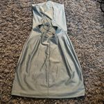 Lovely Day  sage green backless bodycon dress size small Photo 2