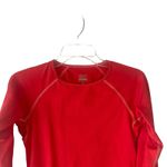 Nike  Pro Women's Small‎ Coral Red Orange Long Sleeve Performance Thermal Top Photo 1