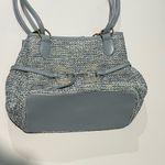 Studio Works Blue Textured Shoulder Bag with Elegant Design Photo 1
