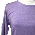 New Calia Effortless Side Zip Lightweight Sweatshirt Lavender Size XS Purple Photo 1