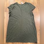 Gap NWT  Factory Pocket T-Shirt Dress Green Size XXL Photo 3