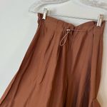 Anthropologie By Wide-Leg Bungee Pants- Size XS in Brown Photo 7