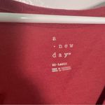 A New Day  Slim Fit Scoop Neck T-Shirt Red Pink XXL Photo 11