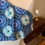 SO  Blue Mandala Bikini Top Photo 5